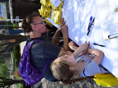 Signing up for Lemonade Day 2021